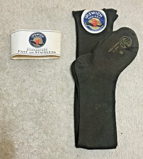 Vntg New Ipswich Brand Hosiery Stocking Halloween Witch Label, Mass,  Sock Band