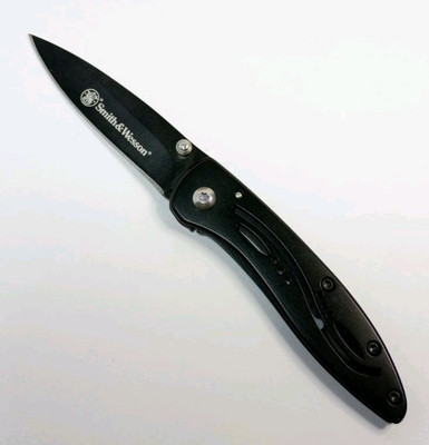 Smith & Wesson Pocket Knife CKLPB Little Pal Black Framelock 2.3'' Blade