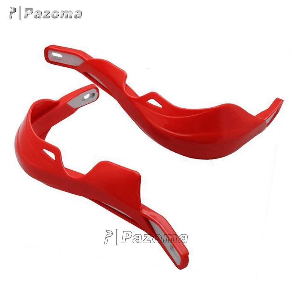 Protector de manos rojo 1 1/8" para motocicleta Honda CRF150F CRF250X CRF450R XR250 Foto 4 de 4