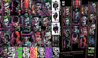BATMAN THREE JOKERS 26 book MASTER SET 17 Variants 9 Ratios