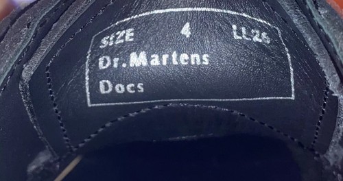 Dr Martens Made In England C.F. Stead Ledersattel Derby schwarz 1461 LL26 Gr. 5 - Bild 9 von 10