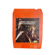 Johnny Paycheck Mr. Lovemaker 8-Track Tape EA-32387 CBS 1973 Untested