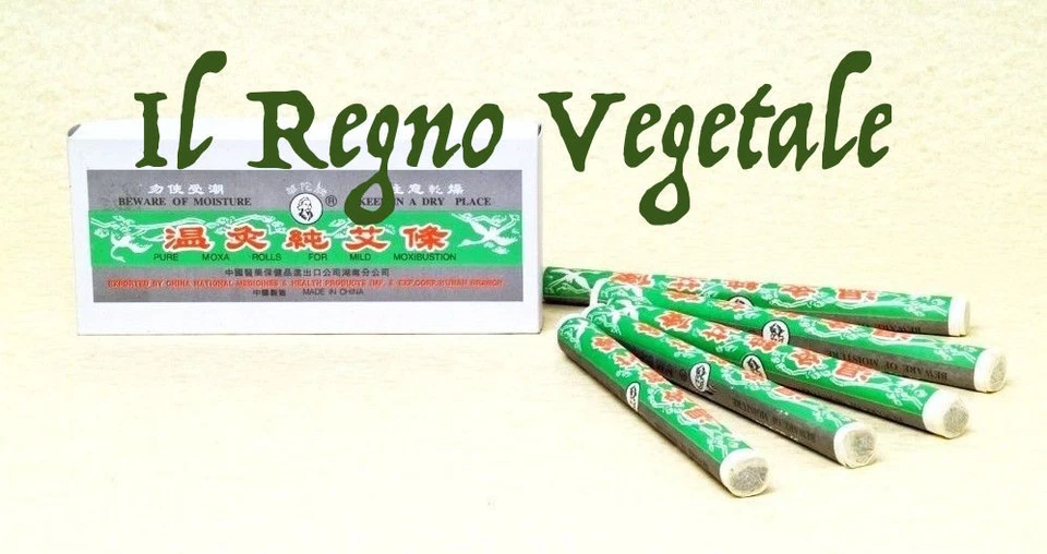 SIGARI MOXA di PURA Artemisia AYURVEDA STIMOLAZIONE PUNTI ENERGETICI COL CALORE