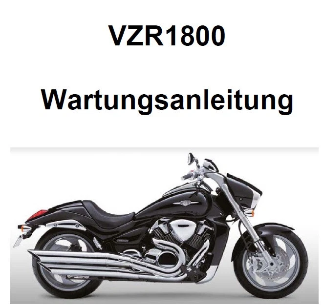 Suzuki VZR 1800  Intruder Werkstattbuch Reparaturanleitung Deutsch auf CD - Bild 1 von 1