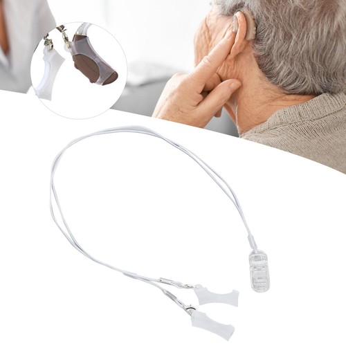 Hearing Aid Clip Adaptor Easy Connection Lightweight Nylon Lanyard For Lectures - Picture 2 of 22