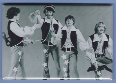 THE MONKEES *2X3 FRIDGE MAGNET* DAVY JONES POP ROCK N ROLL BAND ACTOR MUSICIANS