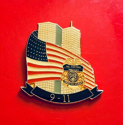 Pin Special Agenr Us Customs Treasury 9-11