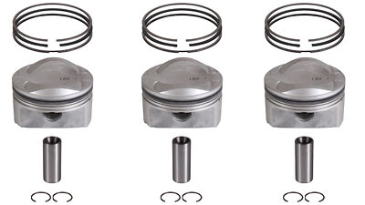 3x Kolben links 4-6 Übermaß +0,5 Audi A8 4E 3,2 FSI V6 quattro BYU BPK NEU