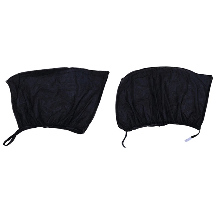 2PCS For Car Side Window Sun Visor Shade Mesh Cover Shield Sunshade UV Protector - Image 4 of 4