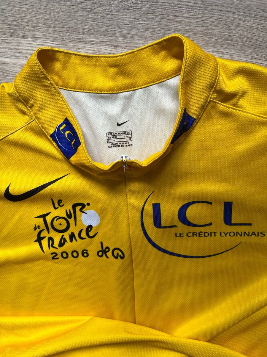 Le tour De France Nike 2006 Cycling Shirt 2XL Jersey Cycle