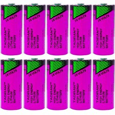 10pcs Tadiran TL-5955 / TL-4955 2/3AA 3.6V 1650mAh Non-rechargeable Battery US