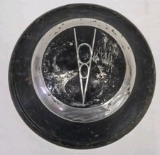 1936-39 Ford 115inch Dog Dish Hud Cap Oem Fomoco 1936-39 Ford 115inch Dog Dish Hud Cap Oem Fomoco