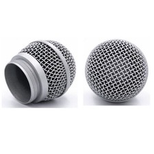 For Shure SVX24/KCX288/PG58 Wireless Microphone Grill Mic Grille Ball Head Mesh