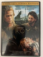 Troy DVD, 2005, 2-Disc Set, Full Frame