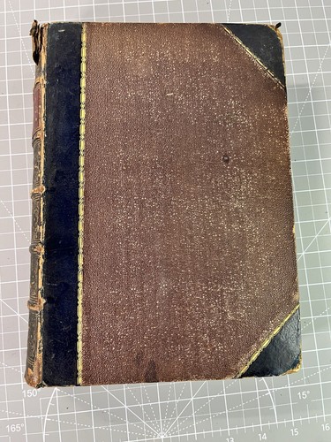 The Ladies Treasury 1876 Household Magazine Leather Bound Antiue Book, Bemrose - Picture 2 of 14