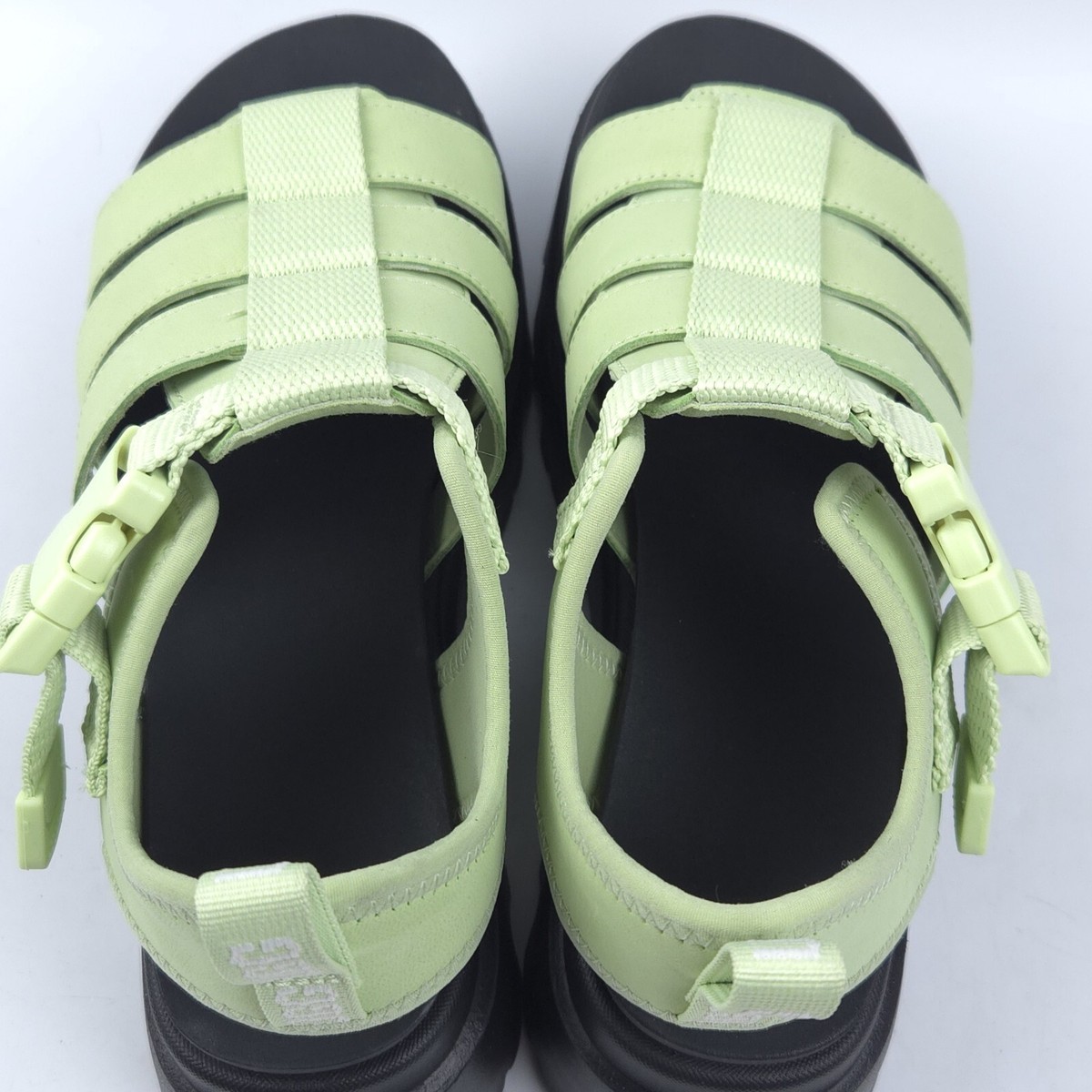 Womens Sz 7 UGG CORA Nubuck Fisherman Platform Sandals 1152698