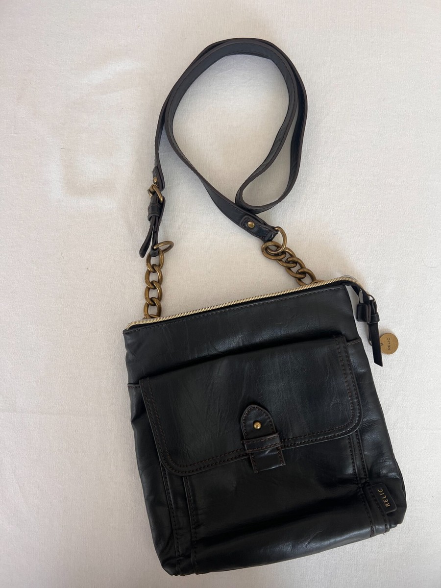 Relic purses handbags soft leather vintage adjustable shoulder strap  Crossbody