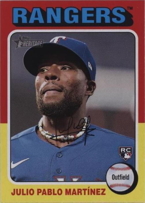 2024 Topps Heritage - Julio Pablo Martinez #223 - 1 of 1