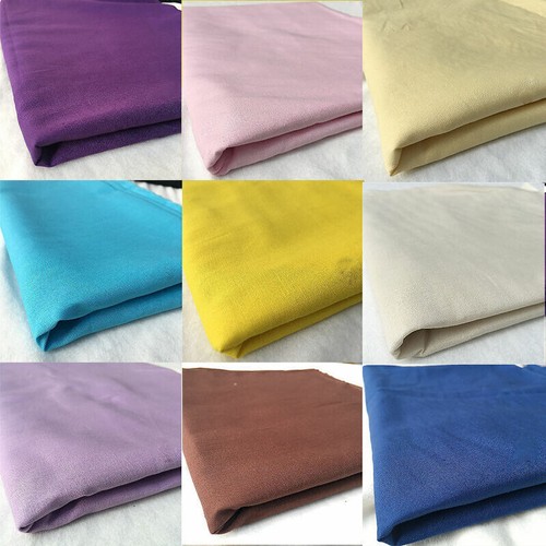 Patchwork Fabric Cloth The Craft Solid Sewing Yard Quilting - Bild 3 von 25