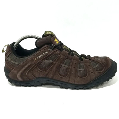 Karrimor Summit 90 Hiking Shoes Men 13 Brown Khaki Low Top Hiking Trail Walking