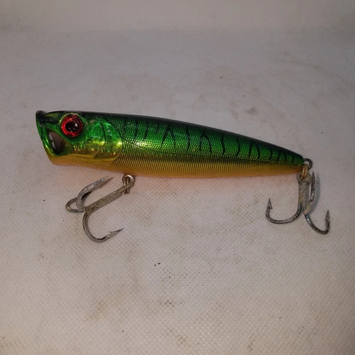 River2Sea Bubble Pop130 Floating - 5in 1.5oz #2 Daiichi 1/0 topwater lure bait