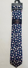 American Lifestyle Tie: Baseballs, Blue, NWT