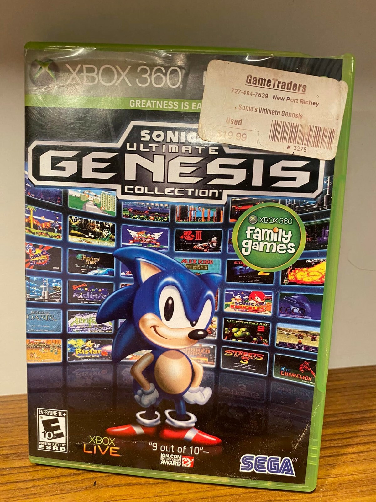 Sonic Ultimate Genesis Collection - Xbox 360 - Sega - Brinquedos e Games FL  Shop