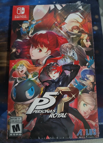 Persona 5 Royal - Steelbook Launch - Nintendo Switch Sealed