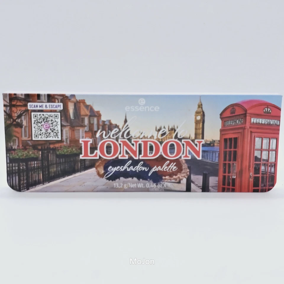 Lot Of 3 Essence Welcome To London 12 Pan Eyeshadow Palette Orange Blue Neutral - Image 3 of 4