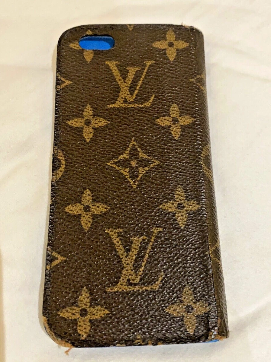 Brown Monogram LV Repurposed iPhone Case