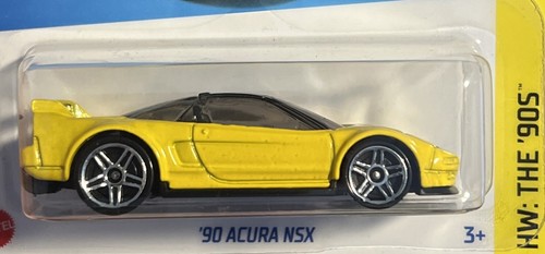 🔥2024 Hot Wheels ~ '90 Nissan Acura NSX Yellow Variant - HW The '90's NEU Rarität - Bild 2 von 4