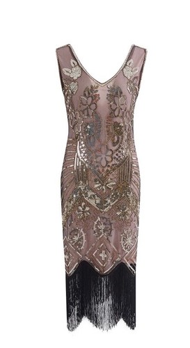 Fringed Flapper Dress Costume | eBay