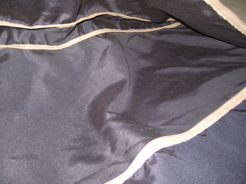 Vintage LARK IZOD LACOSTE Black Folding Suit Dress Garment Carry On Bag USED - Picture 9 of 11