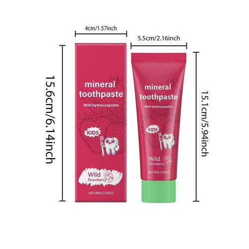Kids Natural Probiotic Hydroxyapatite Toothpaste, Enamel Protection hot X3U V8O6 - Picture 14 of 14