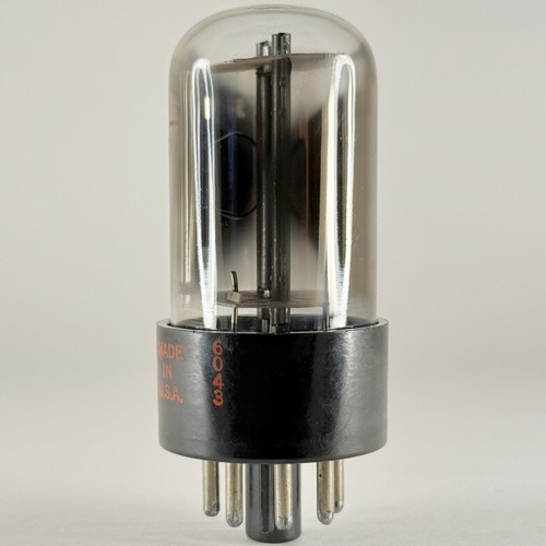 (1) Tubo CBS 6W4GT testato codice data 6043 CBS 6W4 GT raddrizzatore mezza onda (a) - Foto 2 di 3