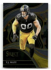 2023 Panini Select - Club Level #217 T.J. Watt