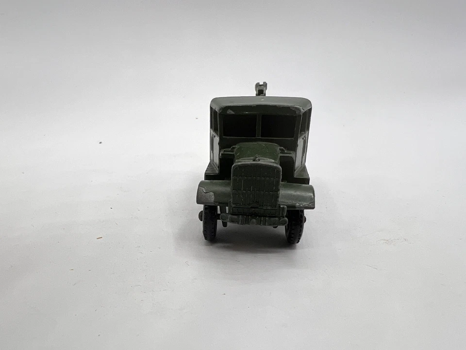 RARE VINTAGE LESNEY MATCHBOX #64A SCAMMELL BREAKDOWN ARMY TOW TRUCK DIECAST 1960 - Image 2 of 4