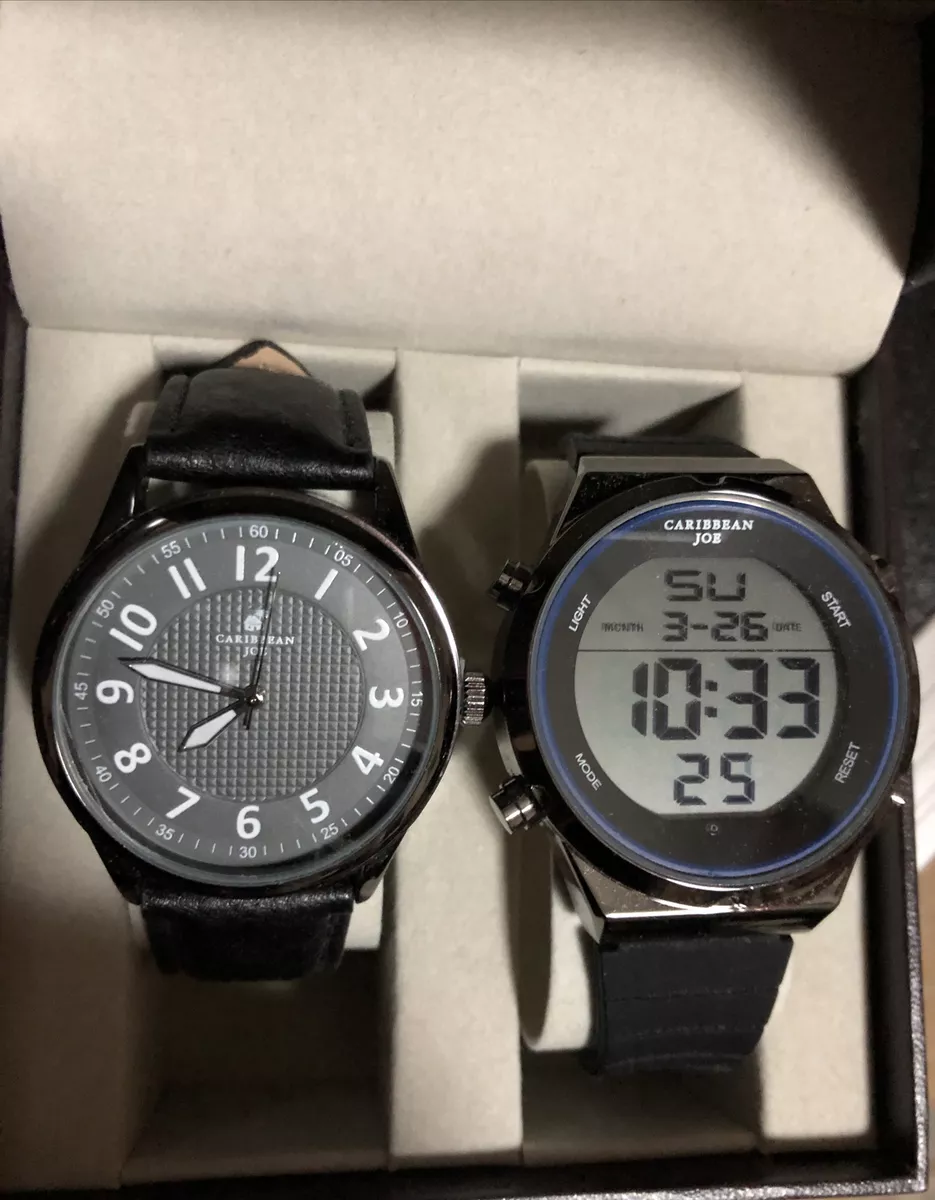 Caribbean joe digital watch sale