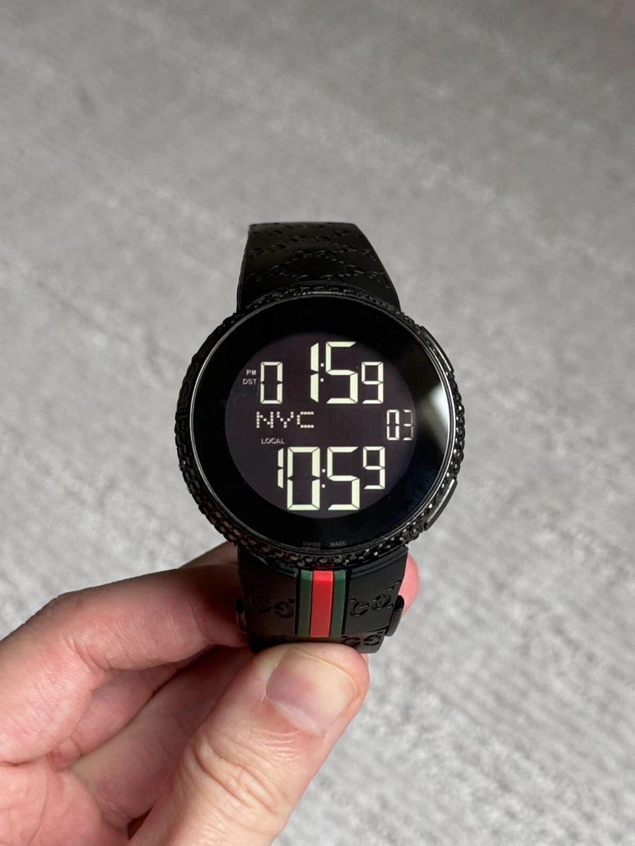 Gucci I-Gucci Digital Wristwatches with Alarm for sale | eBay