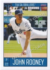 2023 Tulsa Drillers John Rooney RC Rookie Los Angeles Dodgers Minor League
