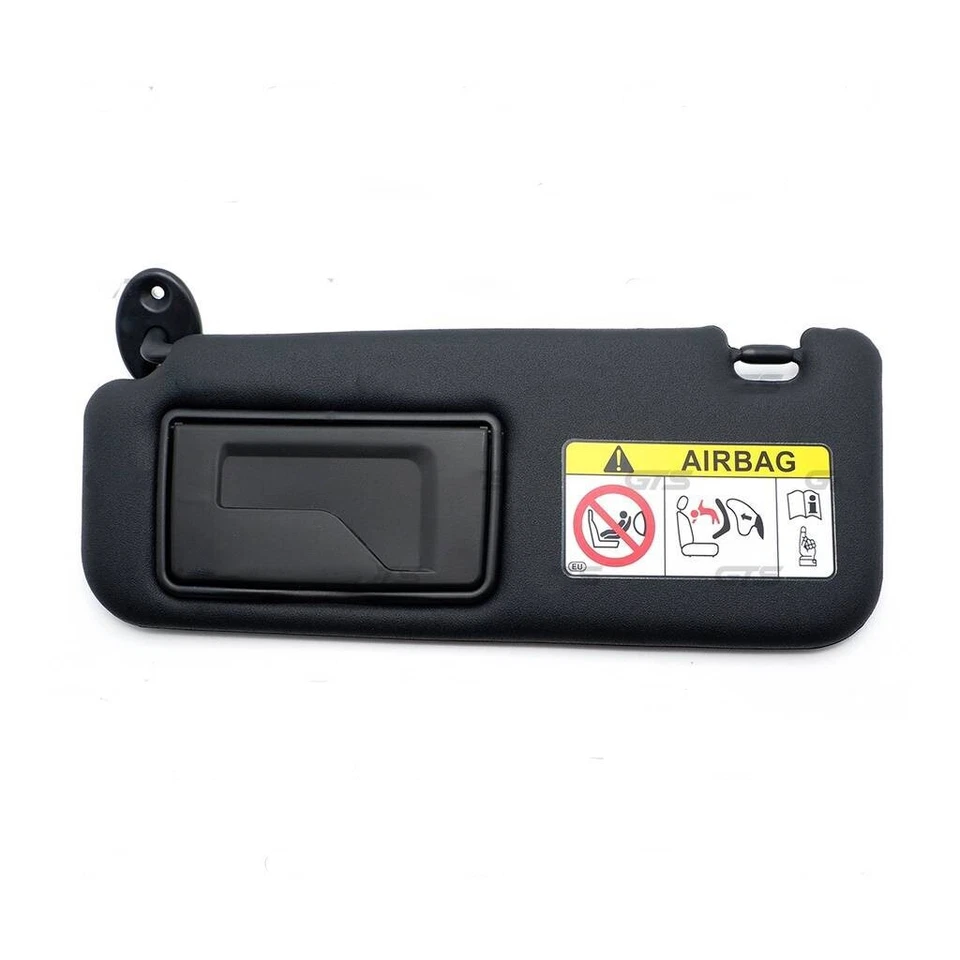 Par de parasol lateral derecho derecho V5 negro para Toyota Hilux Revo Rocco 2x4 4x4 2015 2022 Foto 3 de 4