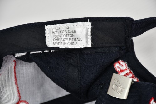 Breitling Hat Cap Men's Embroidered Logo - Picture 6 of 6