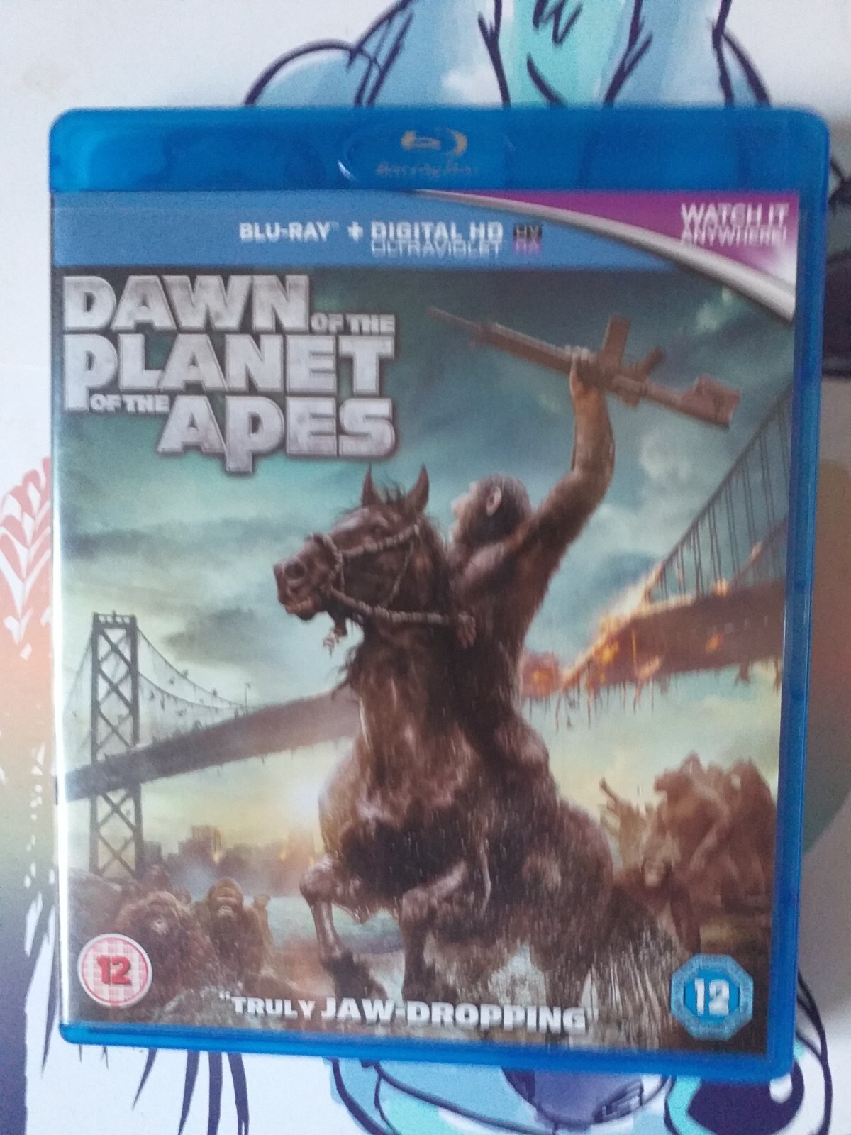 DAWN OF THE PLANET OF THE APES  BLU-RAY DISC