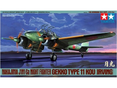 Tamiya 1/48 Masterpiece No.93 Japanese Navy Nakajima Night Fighter J1N1-Sa 61093