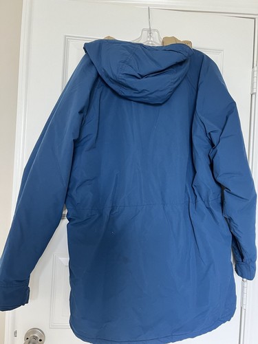 Vintage LL Bean Baxter State Parka Jacket Mens Extra Large Blue USA Made Outdoor - Picture 9 of 15