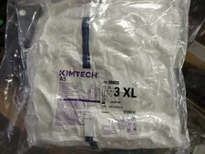 Kimberly Clark Kimtech A5 Cleanroom Apparel Coveralls 88805 3XL Brand New Sealed