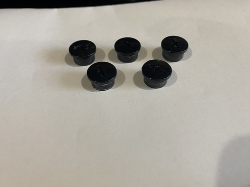 Riddell Speed Flex Football Helmet 5 Black Threaded Valve Retainers Adult USED