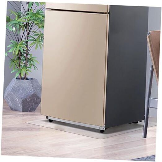 Refrigerator Mat, Clear Anti-Slip PVC Floor 3'×4'（36x48 inch) Frosted Clear