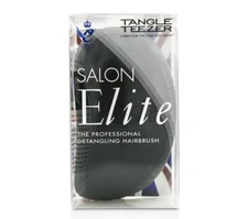 Tangle TeezerSalon Elite Professional Detangling Hair Brush - Midnight Black