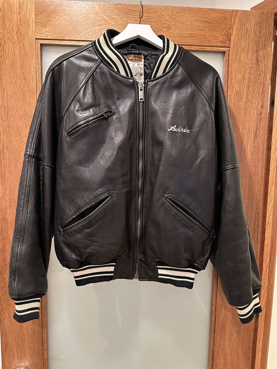 Vintage 80's 90s Avirex All American icon varsity leather Vintage 80's 90s Avirex All American icon varsity leather